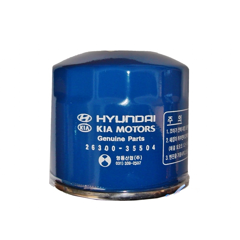 Creta hyundai фильтр масляный. Масляный фильтр Hyundai 26300-35504. Hyundai-Kia 2630035504 фильтр масляный (оригинал). Hyundai/kia26300-35504.
