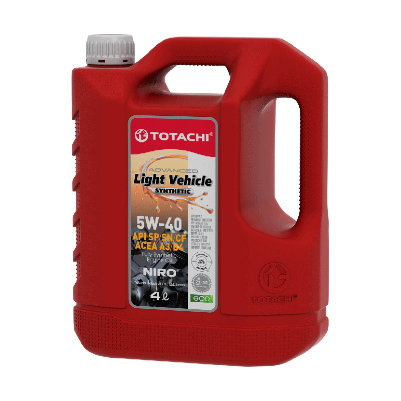 Моторное масло TOTACHI Niro LV Synthetic 5W40, 4л 19804 в Томске